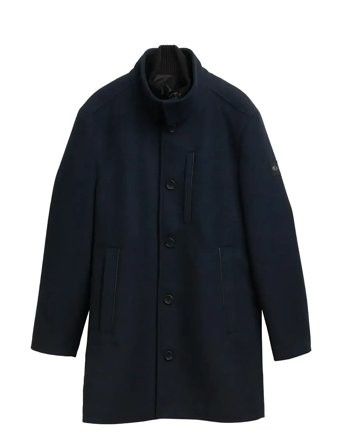 Tom Tailor | 2 In 1 Wool Coat | L