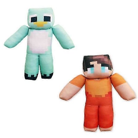 Milo og Chip Plysjleker Myke Utstoppede Julegaver Dekor Plysjdukke [DB]