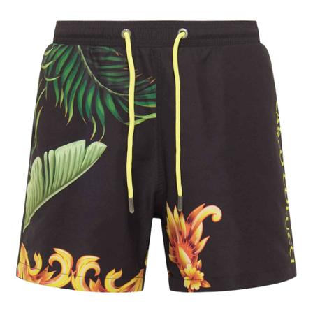 Carlo Colucci C3079 Swimshorts Sort, Herre Badeshorts