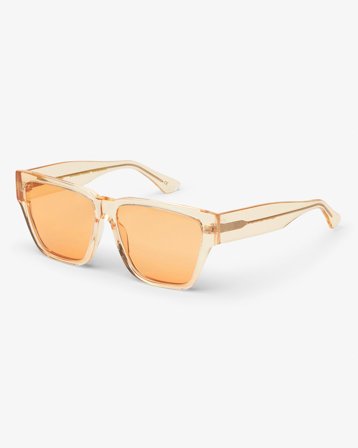Sunglass 11 - Sunny Orange - Brown - One Size