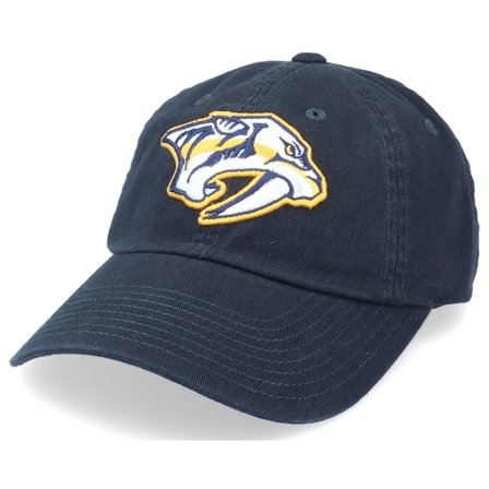 American Needle - NHL Blu unconstructed Cappellino - Nashville Predators Nashville Predators Blue Line Navy Dad Cap @ Hatstore