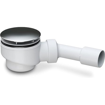 Golvavloppsenhet, med sifon, för duschbricka, med avloppshål,