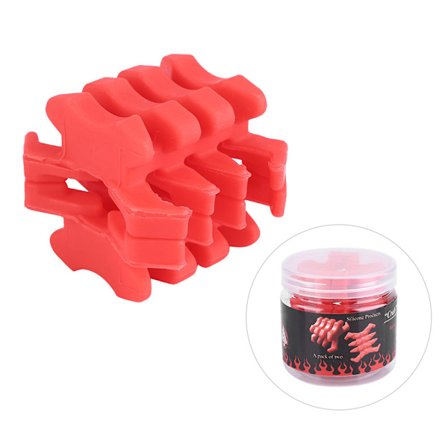 2 st Bågskyttebågsdämpare Stabilisator Vikt Kit Balansstång Jakt (röd)