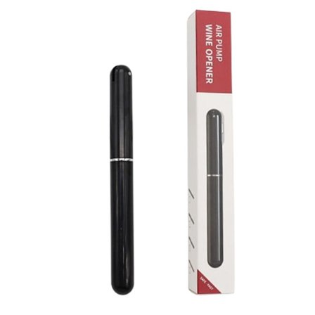 Svart vinåpner - Lufttrykk vinåpner Svart Svart