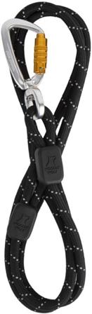 Woolly Wolf - Rope Leash Thin köysihihna - 8 mm - Musta