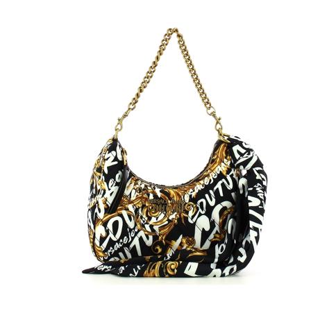 Versace Jeans Couture, Shoulder Bags Zwart, Dames, Maat:ONE Size,stof