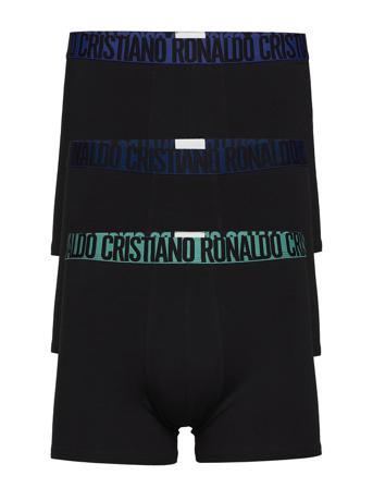 Cr7 Basic, Trunk, 3-Pack Boxershorts Blå CR7