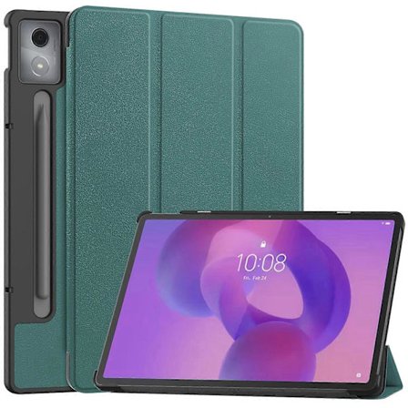 Fodral Kompatibelt med Lenovo Idea Tab Pro Anti-Drop Läderställ Tablet Skydd - Grå Flerfärgad Multicolor