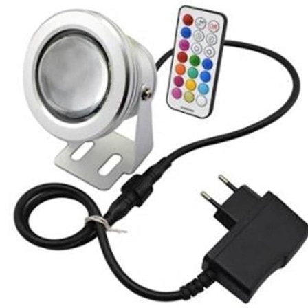 Utendørs 10W LED RGB Hage Landskapsfontene Damlys