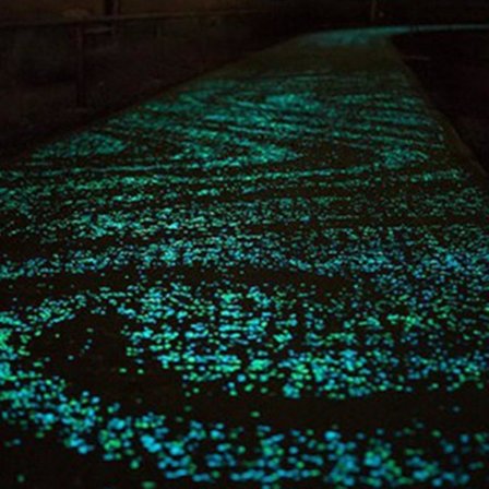 Lysende Stein Dekorasjon for Akvarium, Blomsterpotter og Mer