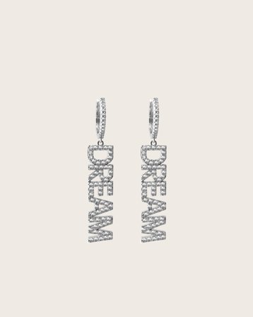 IOAKU STATEMENT HOOP EARRINGS - DREAM Silverfärgad Smycken Tjej - Kids Brand Store
