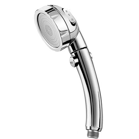 Duschhuvud 3 Lägen Justerbart SILVER silver