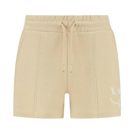 Nikkie Pintuck Korte Broek , Beige , Dames , Maat: M