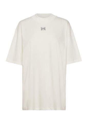 Driselina Tops T-shirts & Tops Short-sleeved Cream HUGO