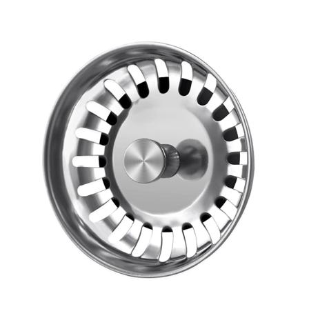 Diskhonssil/Diskhonstoppare Hål Köks/badrumssil Med Kulände, Rostfritt Stål (2-pack)