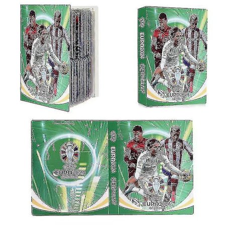 Fotbollskortsalbum, mapp, brevhållare, pärm 2023, ny 240 st stjärnkortslåda, samlingsalbum, bokmapp, barnleksak, present, hög kvalitet LTX (stil 1)