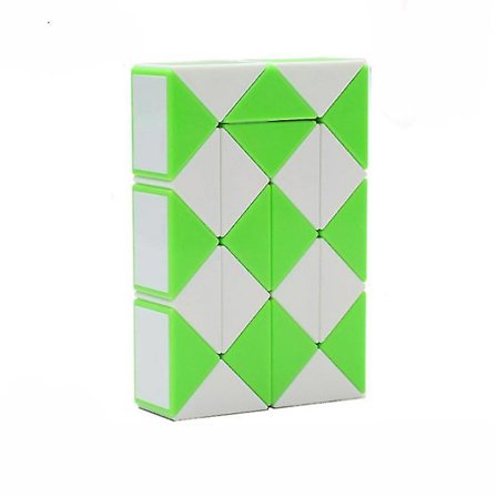 Magisk slange twist puslespil Twisty legetøjssamling 24 kiler magisk lineal(Style 3)