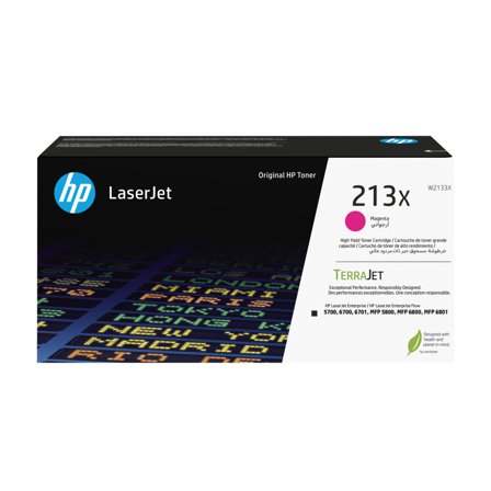 HP 213X - Høy ytelse - magenta - original - LaserJet - tonerpatron (W2133X)