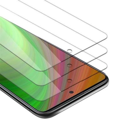 3x Härdat skärmskydd i glas för Samsung Galaxy A71 5G Högtransparent film härdat glas