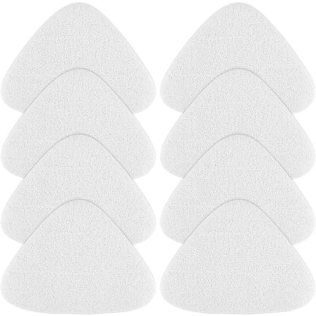 8 stk. refill til Vileda dampmoppe, mikrofibermoppebetræk kompatibelt med Vileda Steam og Vileda Steam Plus damprenser -FA6-