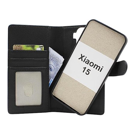 Skimblocker Xiaomi 15 Magnet Plånboksfodral