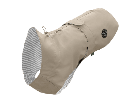 Hunter - Regnfrakk Milford Taupe 80 cm - Hund - Hundeklær & potesokker - Hundedekken & regndekken - ZOO.no