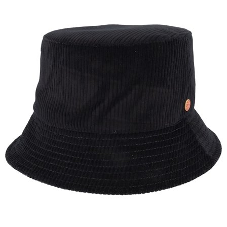 Mayser - Negro bucket Sombrero - Corduroy Manchester Black Bucket @ Hatstore