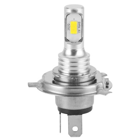 Forlygte Tågelygte LED-pære Chip til motorcykelbil W/H4-stik 80W DC 12V 24V (Gul 1500K)