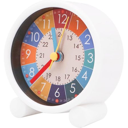 Tegneserie Nummer Vækkeur Soveværelse Børneværelse Skrivebordsur Vægur Sødt Vækkeur