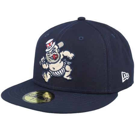 New Era - MiLB Blau fitted Cap - Scranton Wilkes Barre Rail Riders Milb Ac 59FIFTY Al2 Fitted @ Hatstore