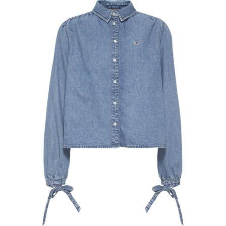 Tommy Hilfiger TJW Denim Shirt Blå, Dame Skjorter