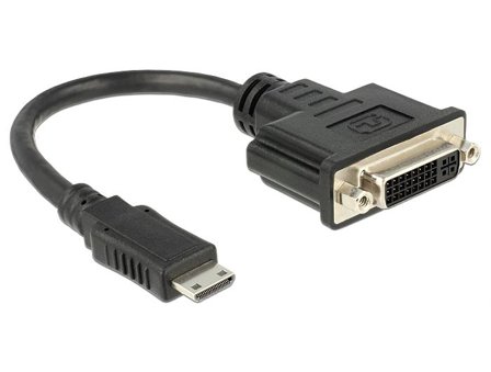 Delock video adapter - HDMI / DVI - 20 cm