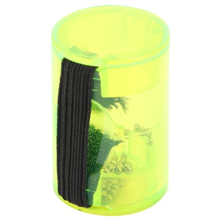 Finger Sand Ring Folk Akkompagnement Musikinstrument Tilbehør til Guitar Ukulele Fluorescerende Grøn