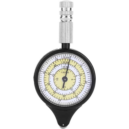 Kort Mål Meter Mini Opisometer Kort Afstandsmåler Finder Afstandsberegner Værktøjer til Camping Vandring