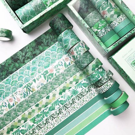 Galaxy Washi Tape Sæt Stjerne Printet Ekstra Lange Dekorative Tapes Til Kunst, DIY Håndværk, Journals, Planlæggere, Scrapbog, Indpakning (galaxy 7 