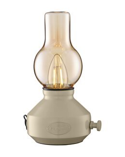 Glimt Genopladelig LED bordlampe Beige