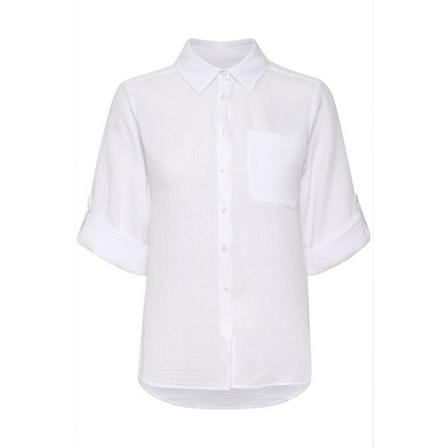 Part Two Otiliapw SH Bluser 30306982 Hvid, Dame Skjorter