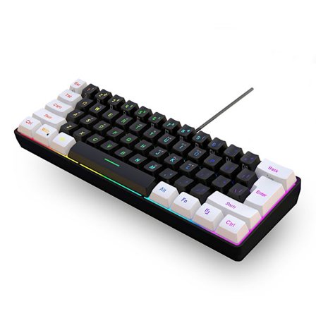 RGB Bakgrundsbelyst Knappsats Ultrakompakt Mini Tangentbord Gaming Tangentbord Sammansatt Funktion
