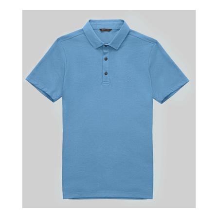 Borgio, koszulka polo męska pogetto błękit L Niebieski, Mężczyzna, Rozmiar: 2XL