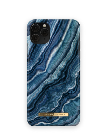 Unisex deksel, iPhone 11 Pro Max Indigo Swirl, iDeal of Sweden