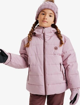 Roxy Snowyhill Puffy Girl Jk - Pink - 176