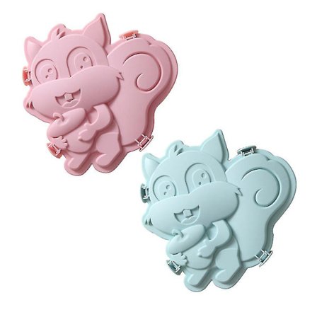 1 stk. Ekornsformet Plast Snack Søt Skål For Peanøtter Solsikkefrø Edamame Kirsebær Godteri Pistachio (Tilfeldig Farge)