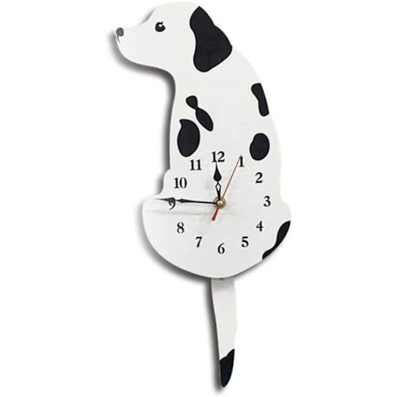 Väggklocka barn hundklocka för barnrum