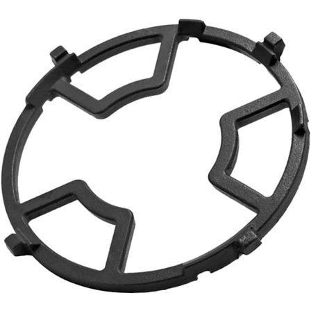 Gjutjärn Wok Pan Hållare för Gasspisbrännare - Kraftig Ersättningstillbehör för Svart Spishäll