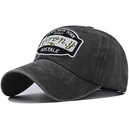 Vintage New York Bomull Baseball Cap för Män och Kvinnor Retro Styl
