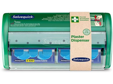 SALVEQUICK Plåsterautomat X-Ray - Lyreco - Skyddsutrustning - Första Hjälpen - Stationer och tavlor
