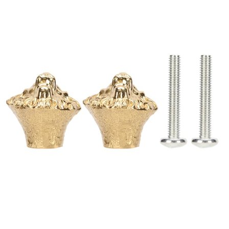 2 sett skap knott løvehode form attraktiv dekorativ børstet design messing materiale møbelhåndtak for kjøkken