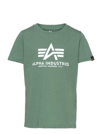 Basic T Kids/Teens Green Alpha Industries