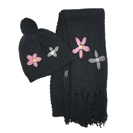 Mössa Halsduk Blomma