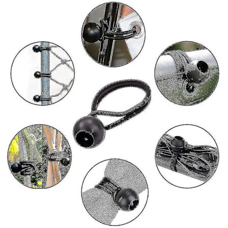 30 stk. Elastisk Reb Trampolin Stropper Reb Telt Stropper Bælte